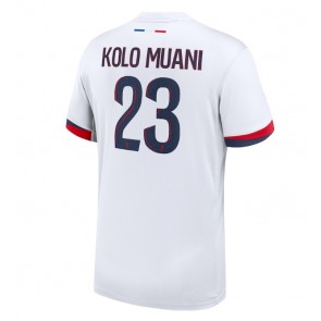 Paris Saint-Germain Randal Kolo Muani #23 Replika Udebanetrøje 2024-25 Kortærmet